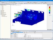 Deformación de la sala de conciertos Quai M (© LCA Construction Bois)