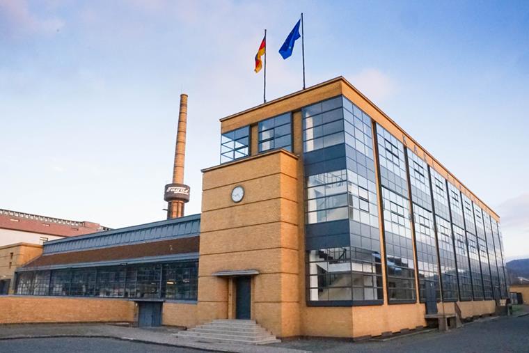 Terminada en 1911, la fábrica de Fagus en Alfeld fue uno de los primeros edificios modernistas en completarse.