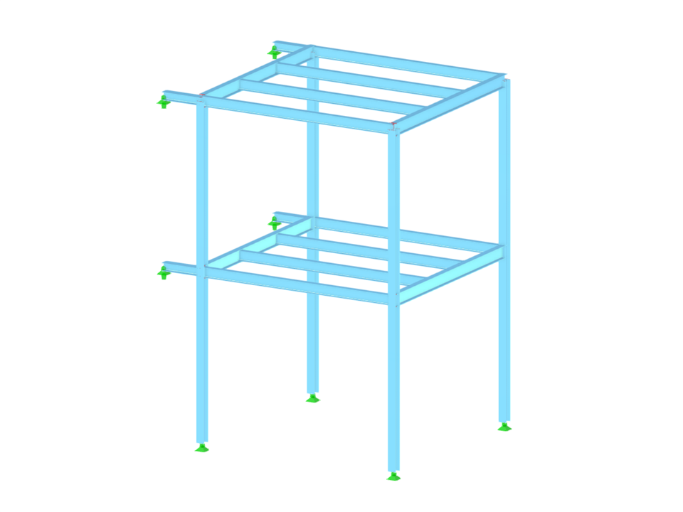 Modelo 004606 | Estructura de acero