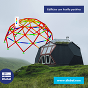 Edificios con huella positiva