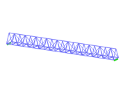 Modelo 004672 | Viga de celosía triangular