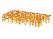 Modelo 004695 | Nave industrial de madera Siegrist Igor Carpenteria