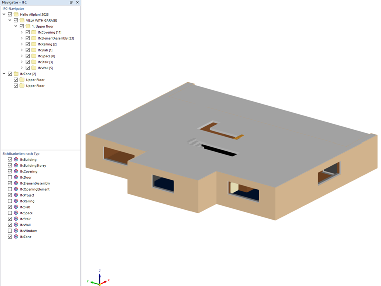 Archivo IFC de Allplan