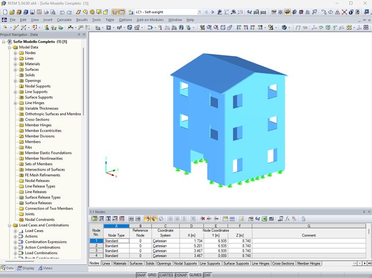 Edificio de prueba | Proyecto SOFIE