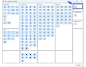 Abrir secciones transversales preferidas en la biblioteca