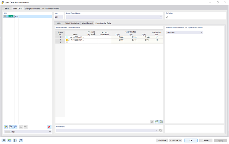 Datos experimentales