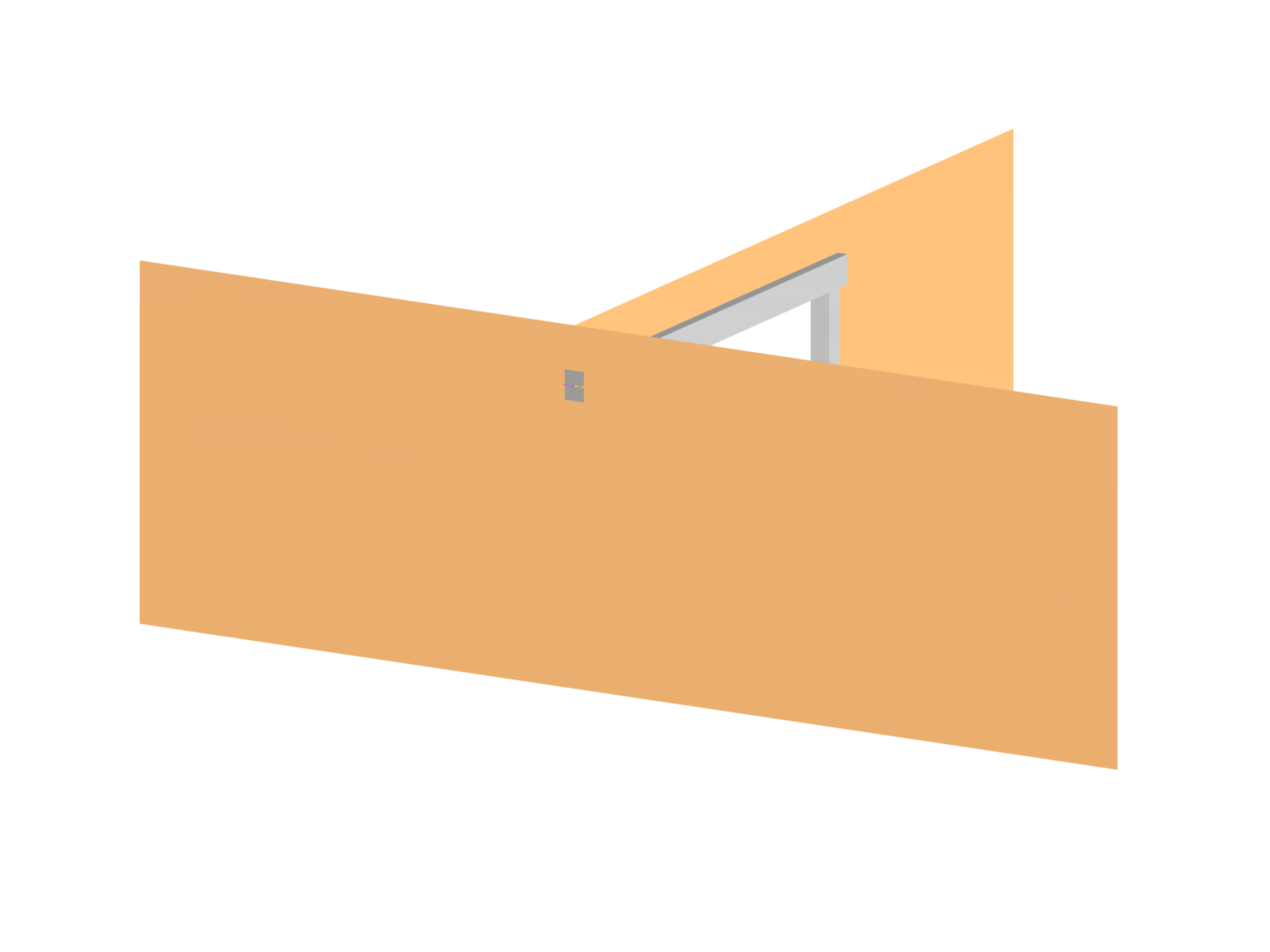 Modelo 004800 | Pared de fábrica con abertura