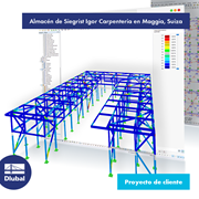 Almacén de Siegrist Igor Carpenteria en Maggia, Suiza
