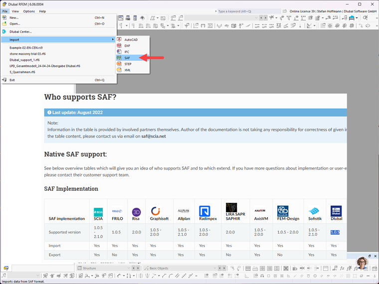 Pregunta frecuente 005505 | Recibo un error al importar un archivo .xml de SCIA a RFEM 6. ¿Cómo puedo importar archivos SCIA en RFEM 6?