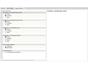 Configuración de soldadura lineal: opciones especiales