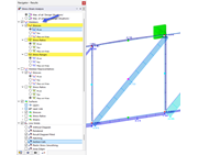 Mostrar tensiones en barras
