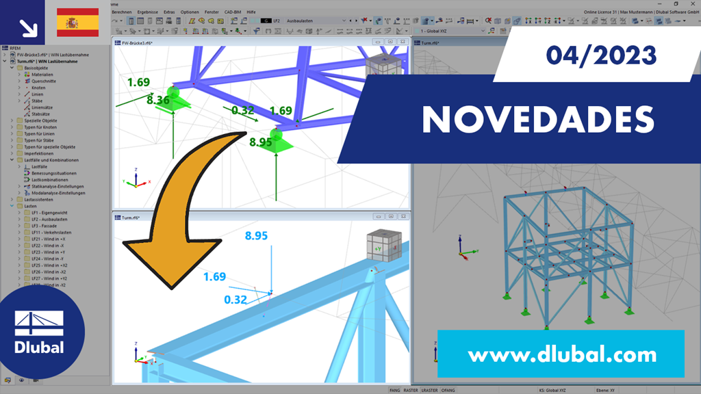 Funciones avanzadas y mejoras en la versión de software 2023.