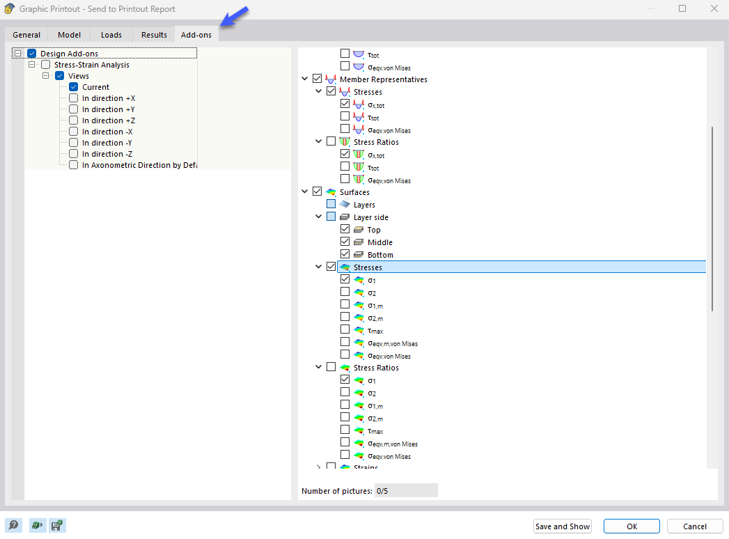 Configurar resultados para impresión múltiple