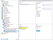 Opciones para filtrar criterios de verificación