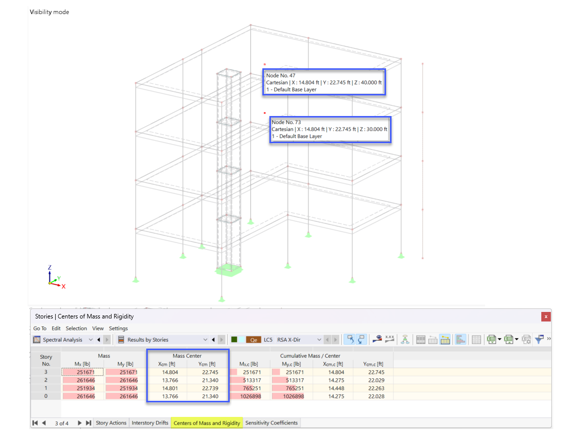 KB 001885 | Evaluación del Desplome entre plantas bajo cargas sísmicas según ASCE 7-22 y modelo de edificio
