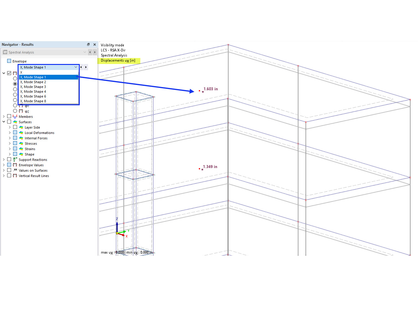 KB 001885 | Evaluación del desplome entre plantas bajo cargas sísmicas según ASCE 7-22 y modelo de edificio
