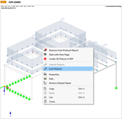 Bloquear gráfico en el menú contextual