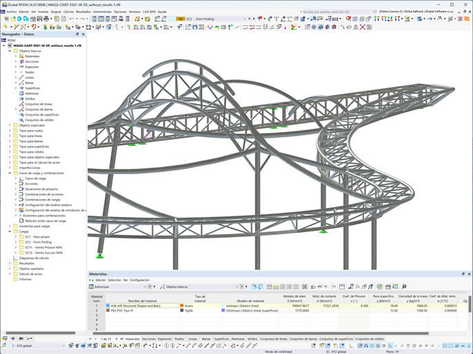 Proyecto Tenso CARP en el estadio Monumental, Argentina