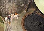 Dentro del reactor nuclear
