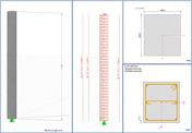 Representación esquemática de un sistema estructural | Visión de conjunto del modelo