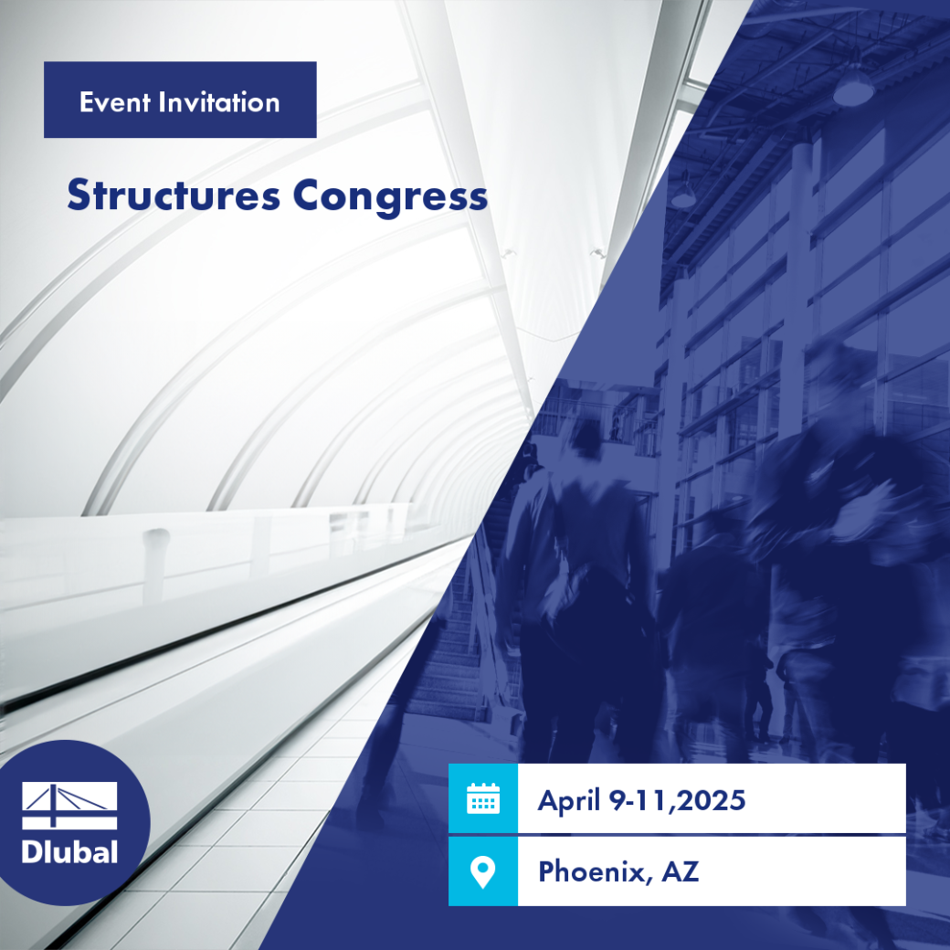 Invitación al congreso de estructuras programado del 9 al 11 de abril de 2025