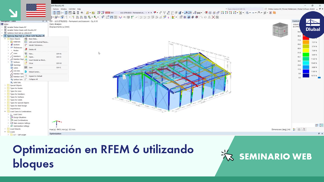 Webinar announcement for optimizing block‐based modeling in engineering software.