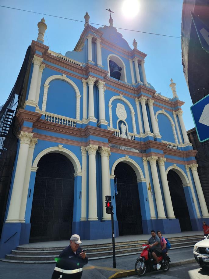 Restauración estructural del templo en Tucumán | Modelo numérico y análisis de tensiones