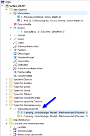 Modelo de composición del vidrio | Navegador Datos con una configuración avanzada para el vidrio