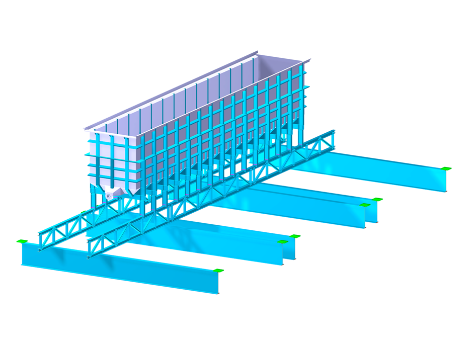 Modelo 005521 | Depósito rectangular de acero