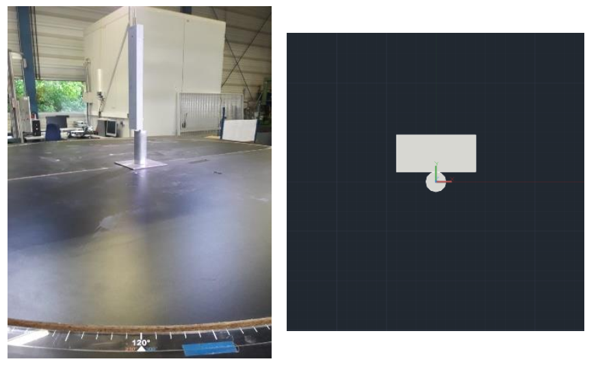 Ejemplo de antena de la Universidad RWTH Aachen que muestra características geométricas detalladas.
