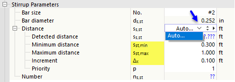 Ilustración de determinación automática de estribos en modelos de armadura