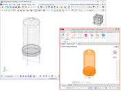 La interfaz muestra la opción para exportar la malla de elementos finitos de RFEM 6 a un archivo DXF.
