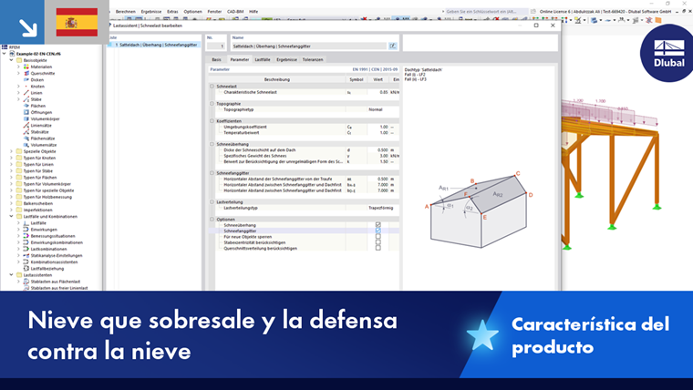 Característica técnica de los voladizos de nieve y soluciones de barreras rompehielos.