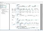 Ilustración de las opciones de exportación en formato RTF, PDF y HTML de un informe