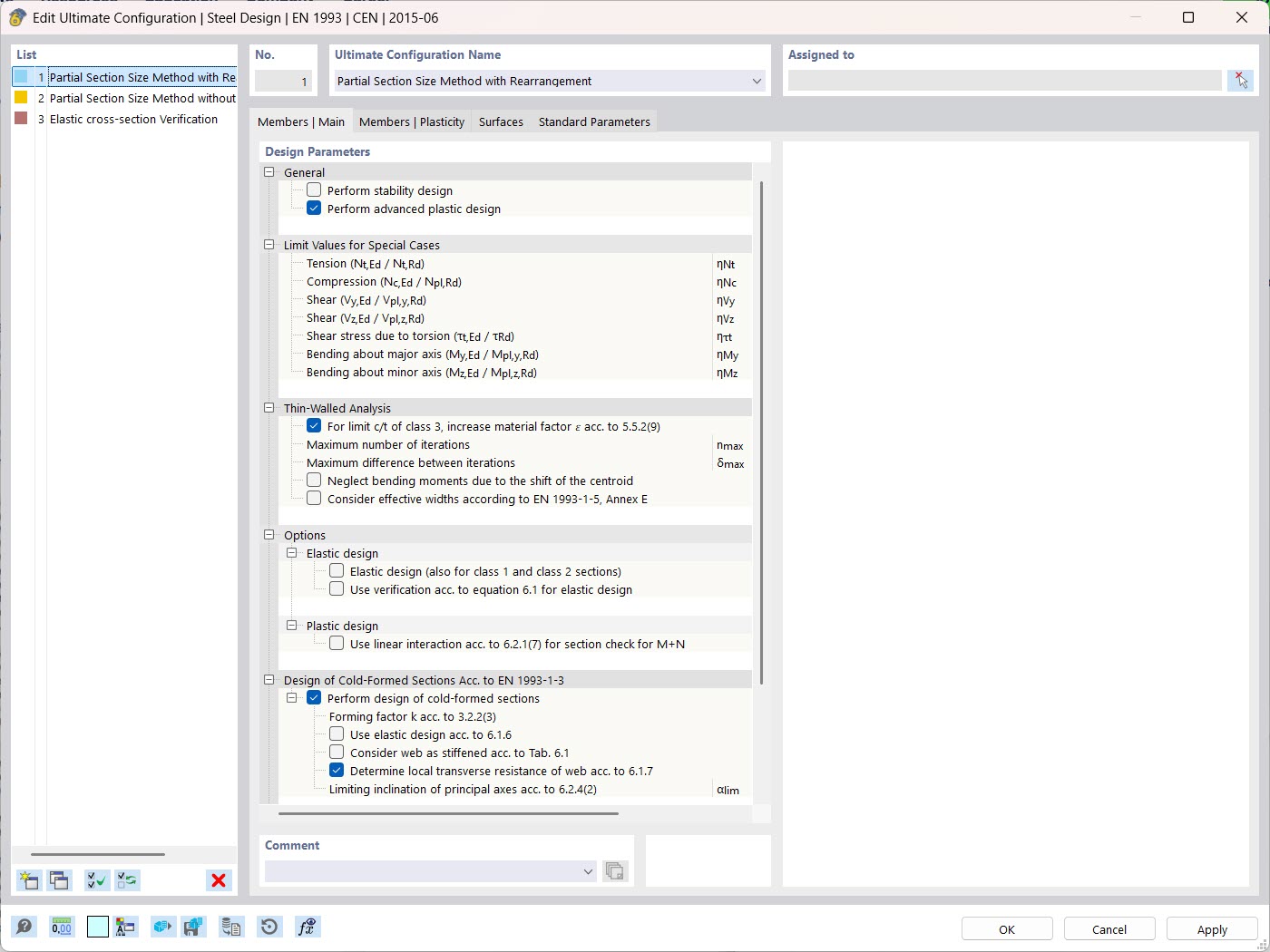 KB 1962 | Cálculos plásticos avanzados en la configuración de estados límites resistentes
