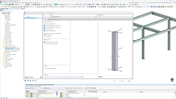 Ventana de diálogo que muestra la configuración de longitud eficaz para análisis de estabilidad de barras de aluminio en RFEM 6