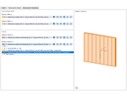 Definición de diferentes secciones transversales para nervios en los bordes