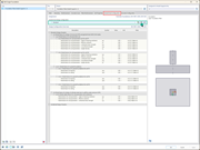 Vista general de la configuración de diseño geotécnico en el complemento Cimentaciones de hormigón para especificaciones detalladas del proyecto y análisis de disposición de cimentaciones.