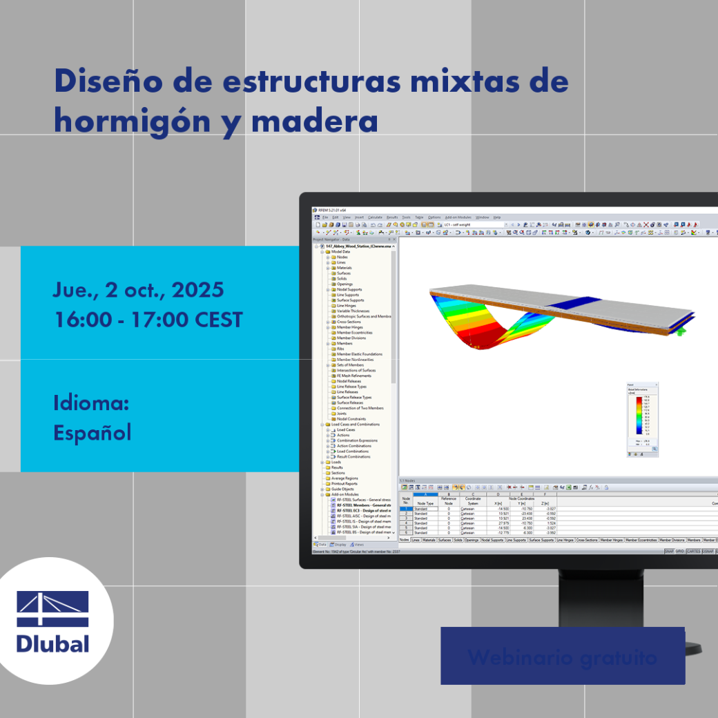 Diseño de estructuras mixtas de hormigón y madera