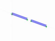 RFEM 6, Cálculo de acero, Análisis en caso de incendio, Configuración de protección incendio, Temperatura crítica del componente