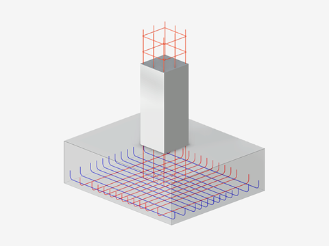 Base del pilar para cimentaciones y cálculo geotécnico