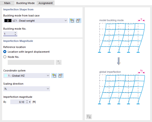 Determinar la forma de pandeo partir del Análisis de estabilidad