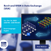 Intercambio de datos entre Revit y RFEM 6 (EE.UU.)