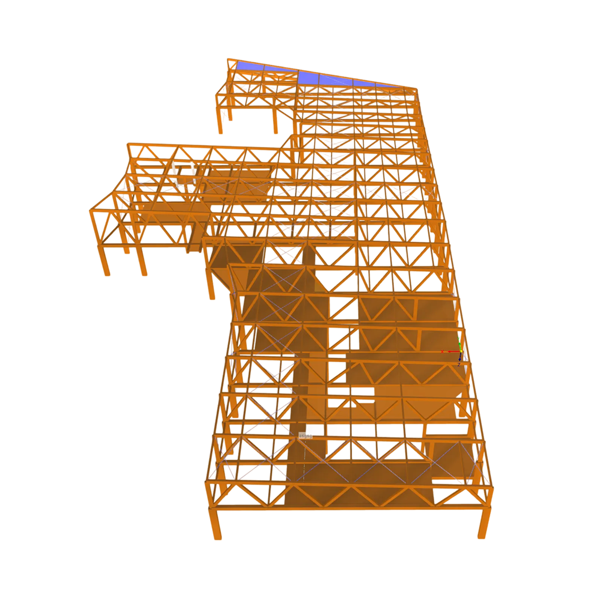 Proyecto de ingeniería australiano que demuestra las capacidades del análisis estructural.