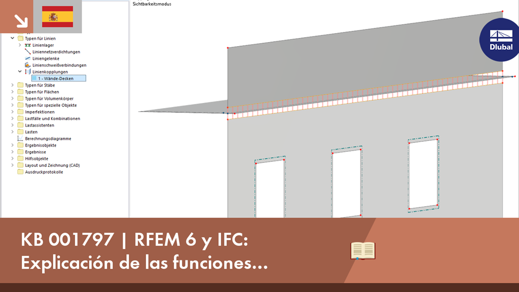 KB 001797 | RFEM 6 e IFC: Explicación de funciones de programa relevantes