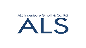 Logotipo de ALS Ingenieure GmbH, que representa una imagen corporativa clara y moderna.