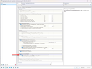 Cuadro de diálogo para configurar la capacidad de carga en el complemento Cálculo de acero con enfoque en la activación de cordón de garganta longitudinal.