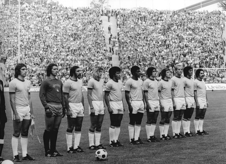 El Estadio Olímpico de Múnich, sede del Mundial de 1974, con © Bundesarchiv como fuente de la imagen.