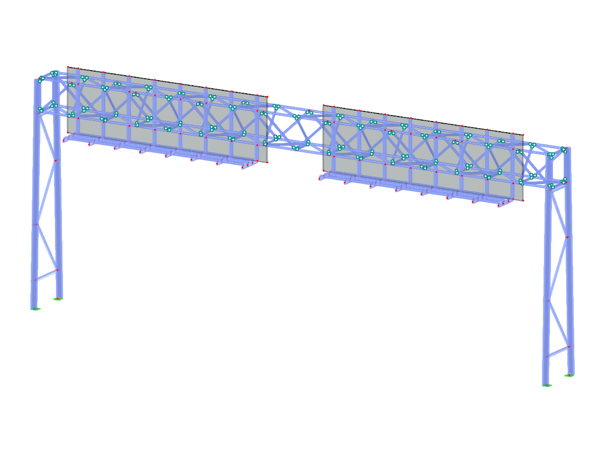 Modelo 004160 | Diseño de estructura de señal de tráfico