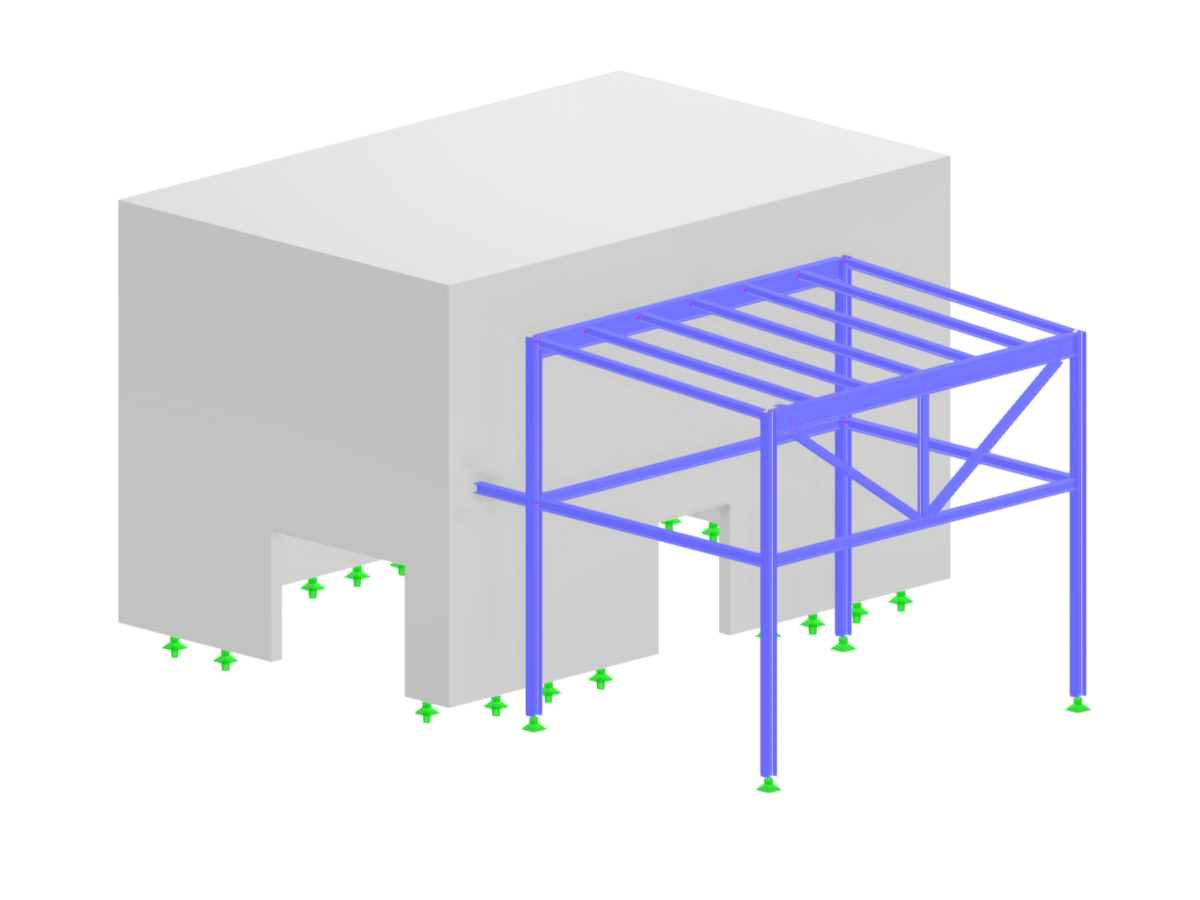 Modelo 000000 | Estructura mixta importada desde IFC